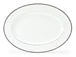 Noritake Rochelle Platinum Oval Platter, 14-inches