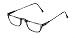 "Silver Fox" Reading Glasses Hand Painted & Hand-Embellished with SWAROVSKI Crystals (+1.00 - +3.00)