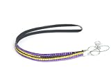 Rhinestone Lanyards/ Name& ID Badge (Lakers Color)