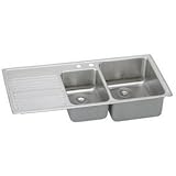 IMAGE OF Elkay ILFGR4822R2 Gourmet Lustertone Sink, Stainless Steel