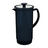 Cafe Style Coffee / Tea Press 34 Oz. - Black Graphite