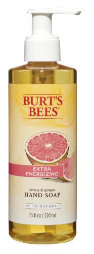 Burt's Bees Liquid Hand Soap, Citrus & Ginger Root, 7.5-Ounce Bottles (Pack of 3)