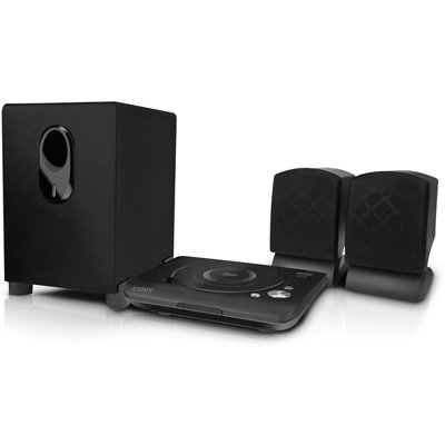 Coby DVD420 2.1-Channel DVD Home Theater System (Black)