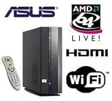 MIFcom Media Slim A4600 HDMI black DVB-T (Barebone ASUS Pundit2-M2A690G, AMD Athlon 64 X2 4600+, DVB-T TV-Karte, 2GB RAM, 250GB SATA2, 20x DVD+-RW Lightscribe, ATI Radeon X1250, WLAN, GLAN, Cardreader, Vista Home Premium)