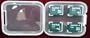 6x imballaggio e deposito per schede di memoria / Case Mini per quattro MicroSD o MicroSDHC schede MicroSDXC scheda di memoria mini caso / jewel carta casella caso / A - Qualit�