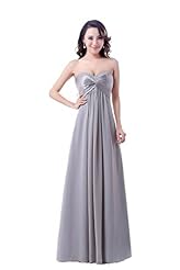 Chiffon/Satin Sheath Sequined Lace-Up Beaded Ruched Sweetheart Sleeveless Bridesmaid Dress 