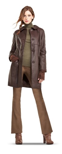 WASHED LAMB LEATHER COAT
