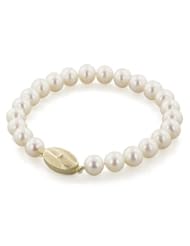 Honora 14K 7+MM White Freshwater Cultured Pearl 7" Bracelet
