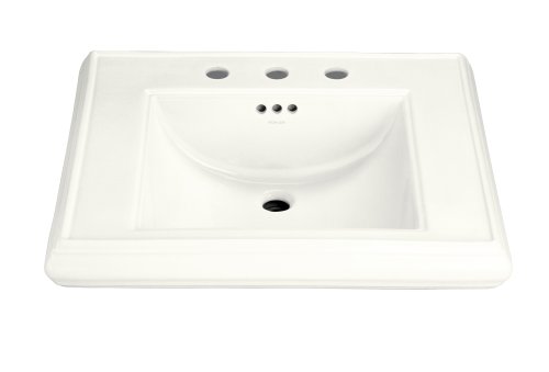 KOHLER K-2259-8-0 Memoirs Pedestal Lavatory Basin, White