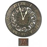 Ivy Silhouette Clock - Verdigris (Verdigris) (12