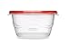 Rubbermaid TakeAlongs Food Storage Container, Square, Deep, Set of 5, 5.2cup 42oz