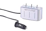 カーメイト(CAR MATE) ギャラハド スイッチ付3連ソケット クローム NZ620