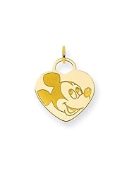 Disney Mickey Heart Charm