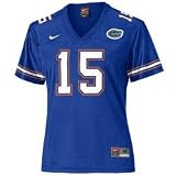 Nike Florida Gators #15 Royal Blue Ladies Replica Football Jersey