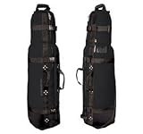 Club Glove The Burst Proof with Wheels II Travel Cover (For Stand Bag) Free Stiff Arm : Black
