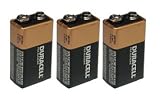 Duracell 9 Volt Battery - 3 Pack