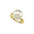 14K Yellow Gold 12 MM Paspaley South Sea Cultured Pearl Ring