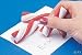 Holiday Twisted Candy Cane Erasers