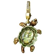 Jay Strongwater Turtle Charm