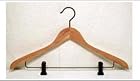 Proman Products Cedar Concave Suit Hanger with Clips (Case of 12), Displays, Shelves, Racks