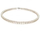 Bling Jewelry 6-7mm Round Bridal Necklace