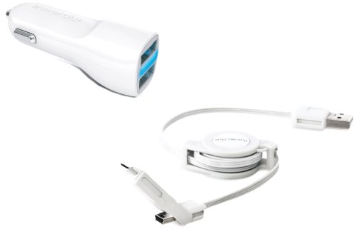 Innergie mMini Combo Micro-USB Universalladekabel f&uuml;r Auto wei&szlig; Preisvergleich