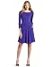 HALSTON HERITAGE Women's Bow Tie Flare Dress