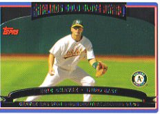 2006 Topps Baseball Card # 247 Eric Chavez Oakland Athletics