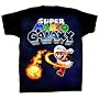 Nintendo Super Mario Galaxy Fireball Youth Shirt 96-948