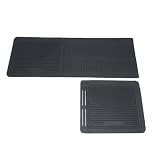 2005-2007 Hyundai Tucson Black One-Piece All Weather Floor Mat Floor Mats All Weather 