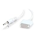 Cables To Go 35508 4ft iPod-Compatible 3.5mm to Dock Connector Audio Cable