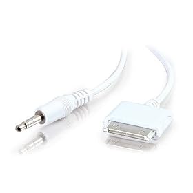 Cables To Go 35508 4ft iPod-Compatible 3.5mm to Dock Connector Audio Cable