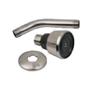 Mixet 5653 SN Showerhead, Arm and Flange (SWD0455), Satin Nickel