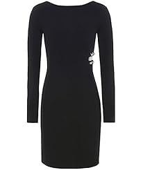 Cutout Elastane/Polyamide/Viscose Mini Dress 