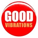 1" Beach Boys "Good Vibrations" Button/Pin