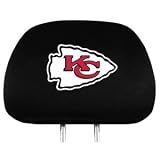 Kansas City Chiefs Headrest Covers