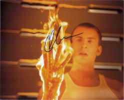  Signed Evans, Chris (Fantastic Four) 8x10 Photo