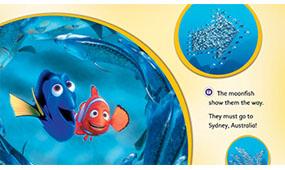Listen to letter sounds and match them with words in the story