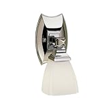 IMAGE OF Kichler Lighting Kichler 6202CH Sections 1-Light Wall Sconce, Chrome with Satin-Etched Cased Opal Glass