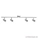 Paulmann Spotlights Pilea Stange 4x40W E14 Chrom matt 230V