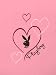 Playboy Fleecedecke SWEET HEART Pink