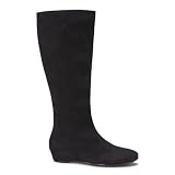 Women's Sota Bread Boot Color: Black Fabric, Size: 8, Width: W (Wide)