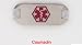Medical Alert Stainless ID TAG for Bracelet ~COUMADIN