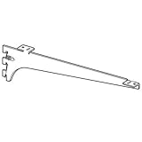 ロイヤル 木棚用ブラケット(中間受け専用)呼名300 クローム R-134W