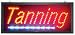 Tanning Chasing Flashing LED Sign 10.5 x 24