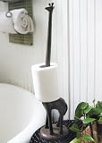 Giraffe Paper Towel Holder - Rust