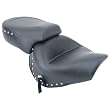 Mustang Wide Touring Seat - Studded / Front Width 17in. / Rear Width 12.5in. 75910