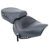 Mustang Wide Touring Seat - Studded / Front Width 17.5in. / Rear Width 13in. 75950