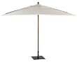 Rectangular 10' Market Umbrella - Natural