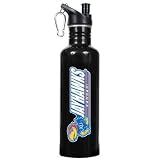 Kansas Jayhawks - NCAA 26oz stainless steel water bottle with Pop-up Spout